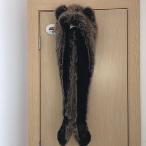 SpiritHoods Red Wolf Hood